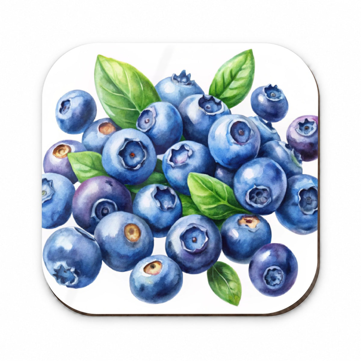 Blueberries Fruit Watercolor Fridge Magnet
