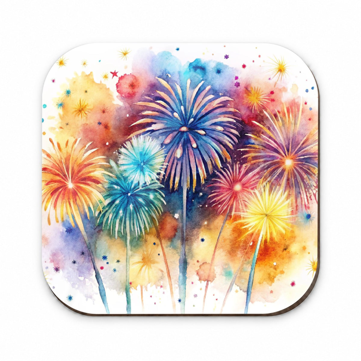 Fireworks Colorful Fridge Magnet