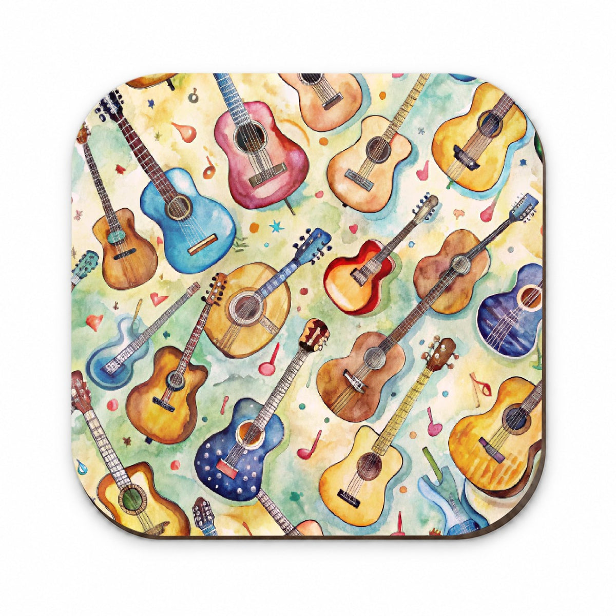 Guitars Artistic Colorful Music Fridge Magnet
