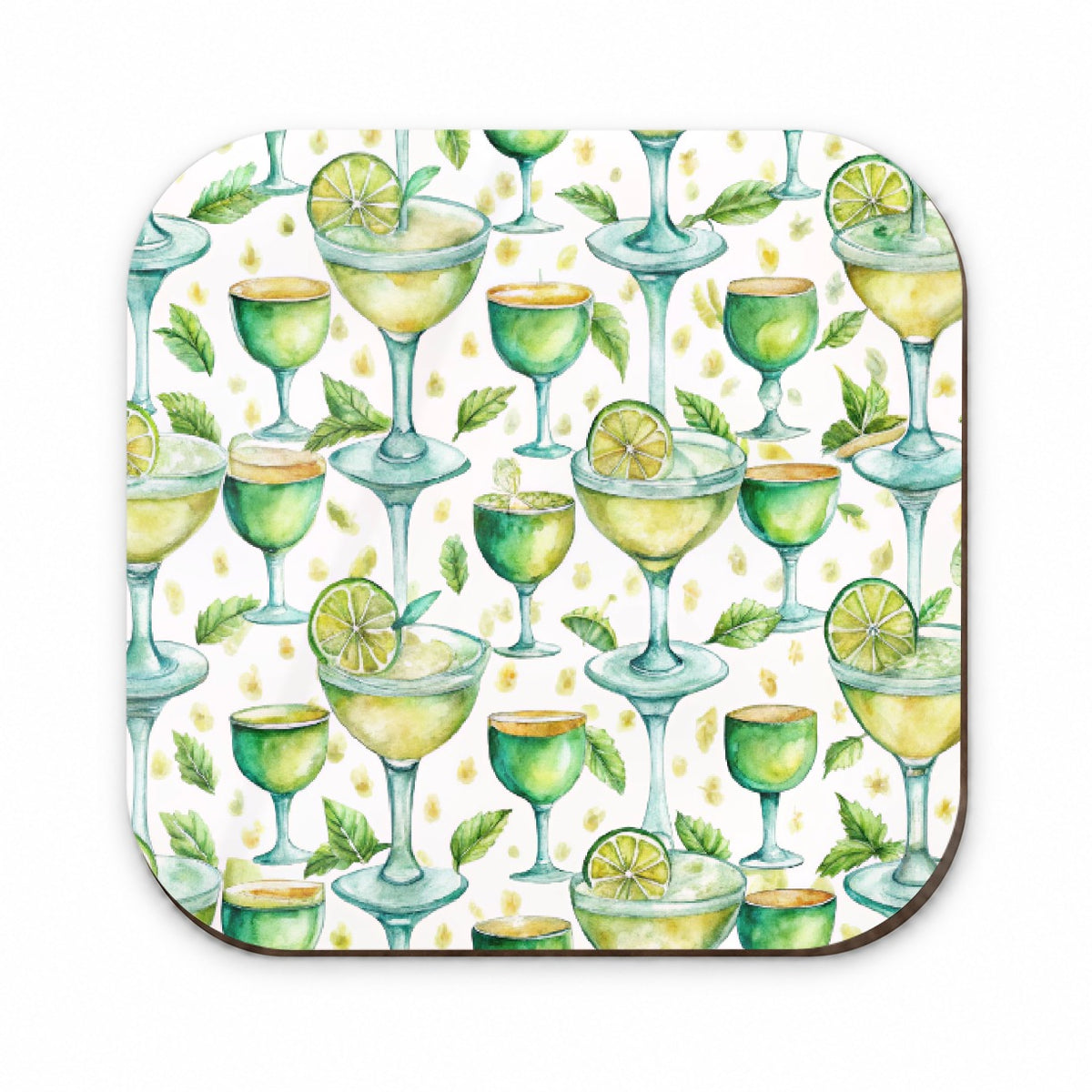 Lots Of Margaritas Alcohol Watercolor Fridge Magnet