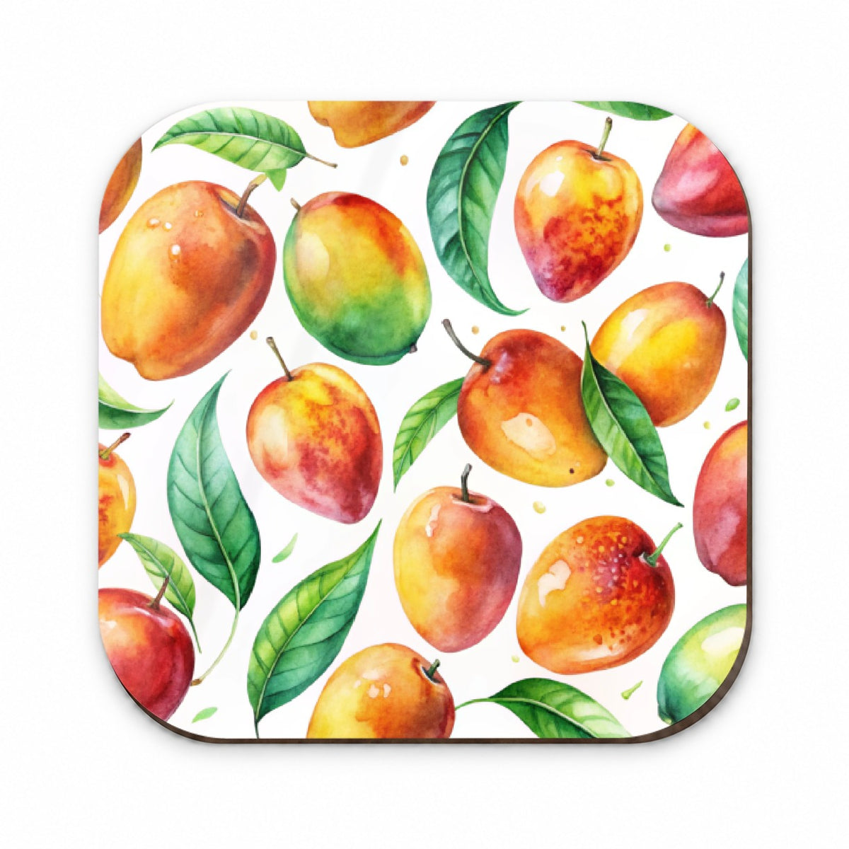 Mangos Fruit Watercolor Fridge Magnet