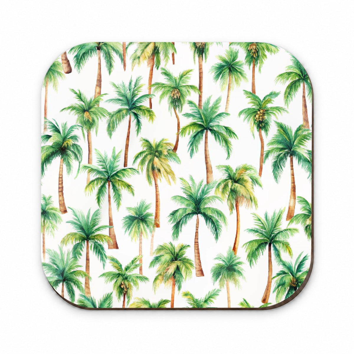Palm Trees Pattern Watercolor Fridge Magnet