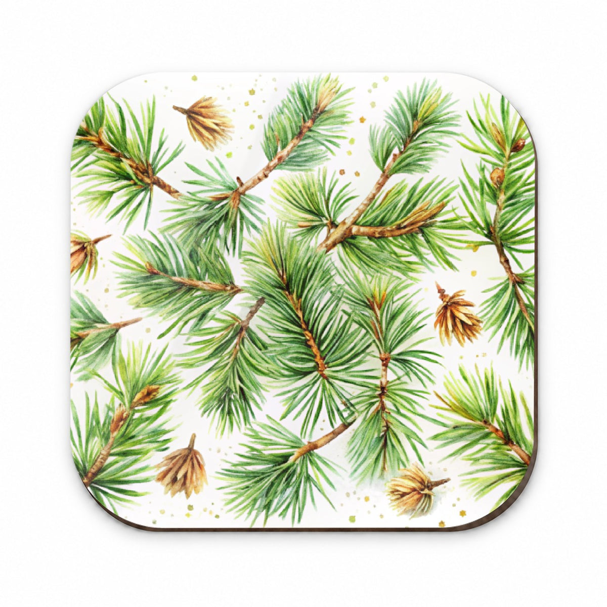 Pine Needles Watercolor Fridge Magnet