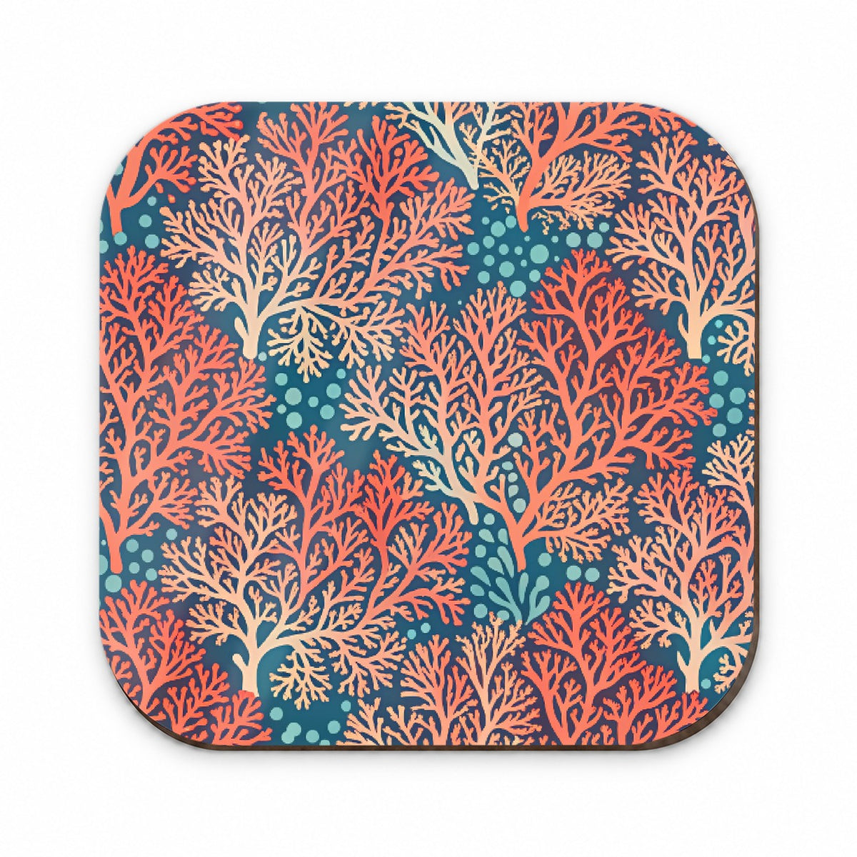 Coral Pattern Reef Ocean Fridge Magnet