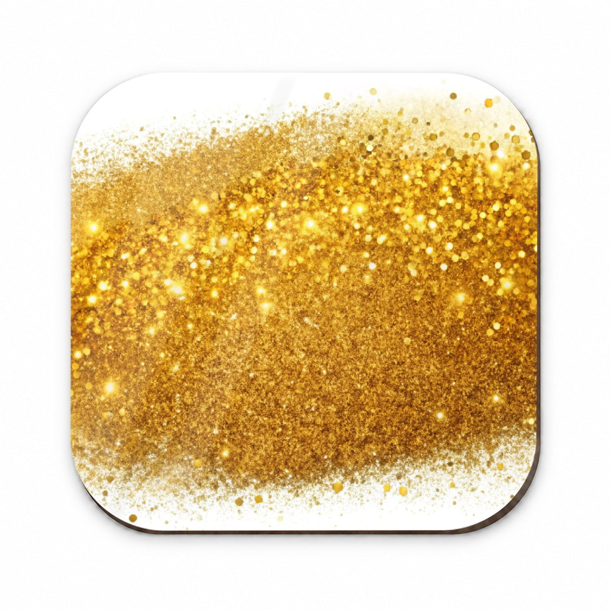 Gold Faux Glitter Fridge Magnet
