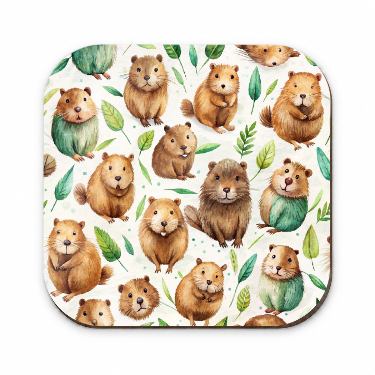 Lots Of Sweet Beavers Fridge Magnet