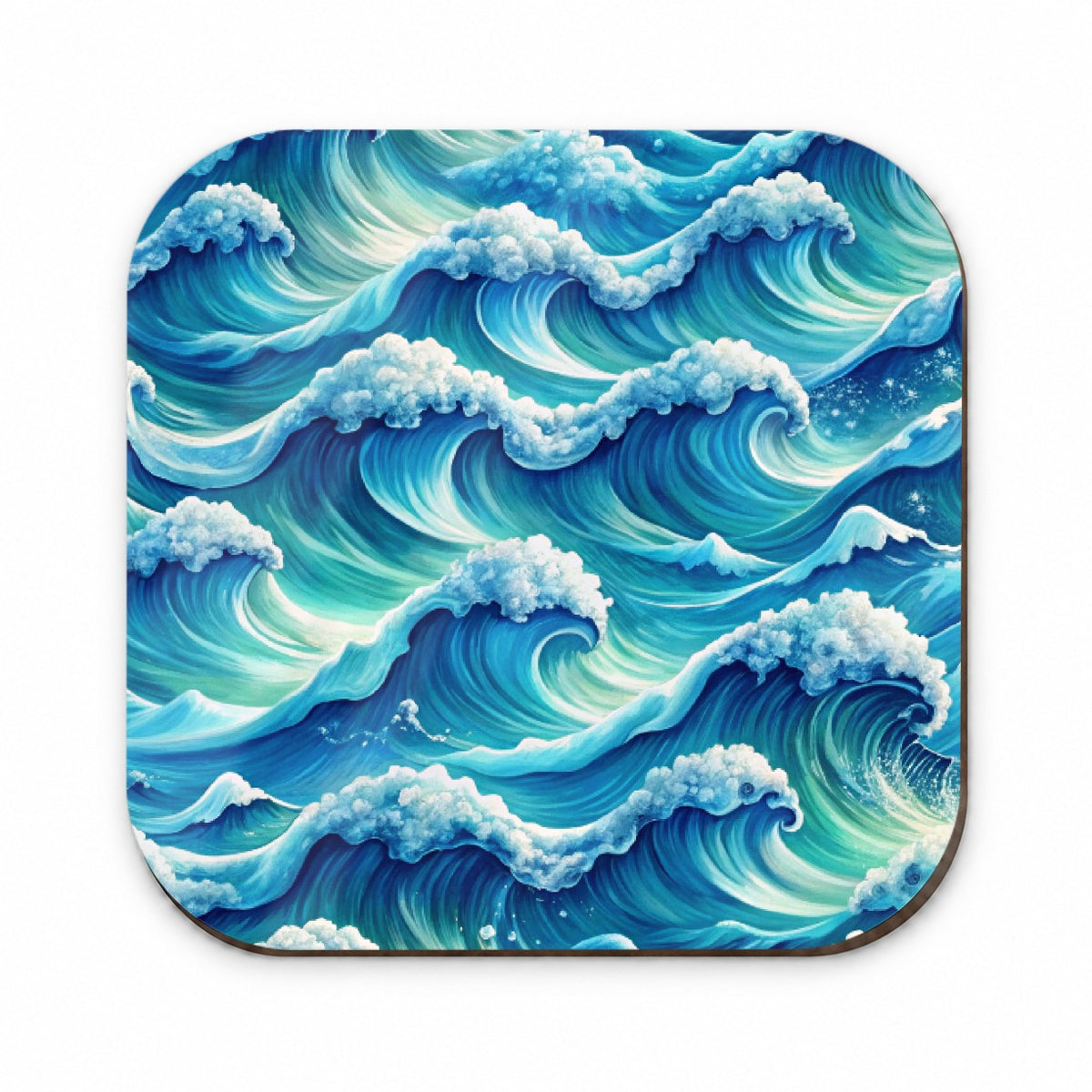 Ocean Waves Painting Fridge Magnet
