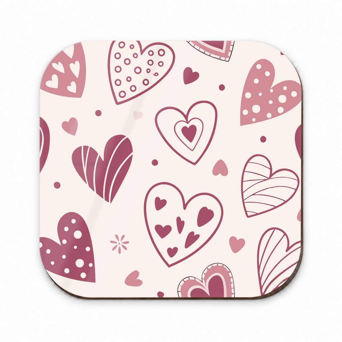 Scattered Hearts Love Valentine's Day Fridge Magnet