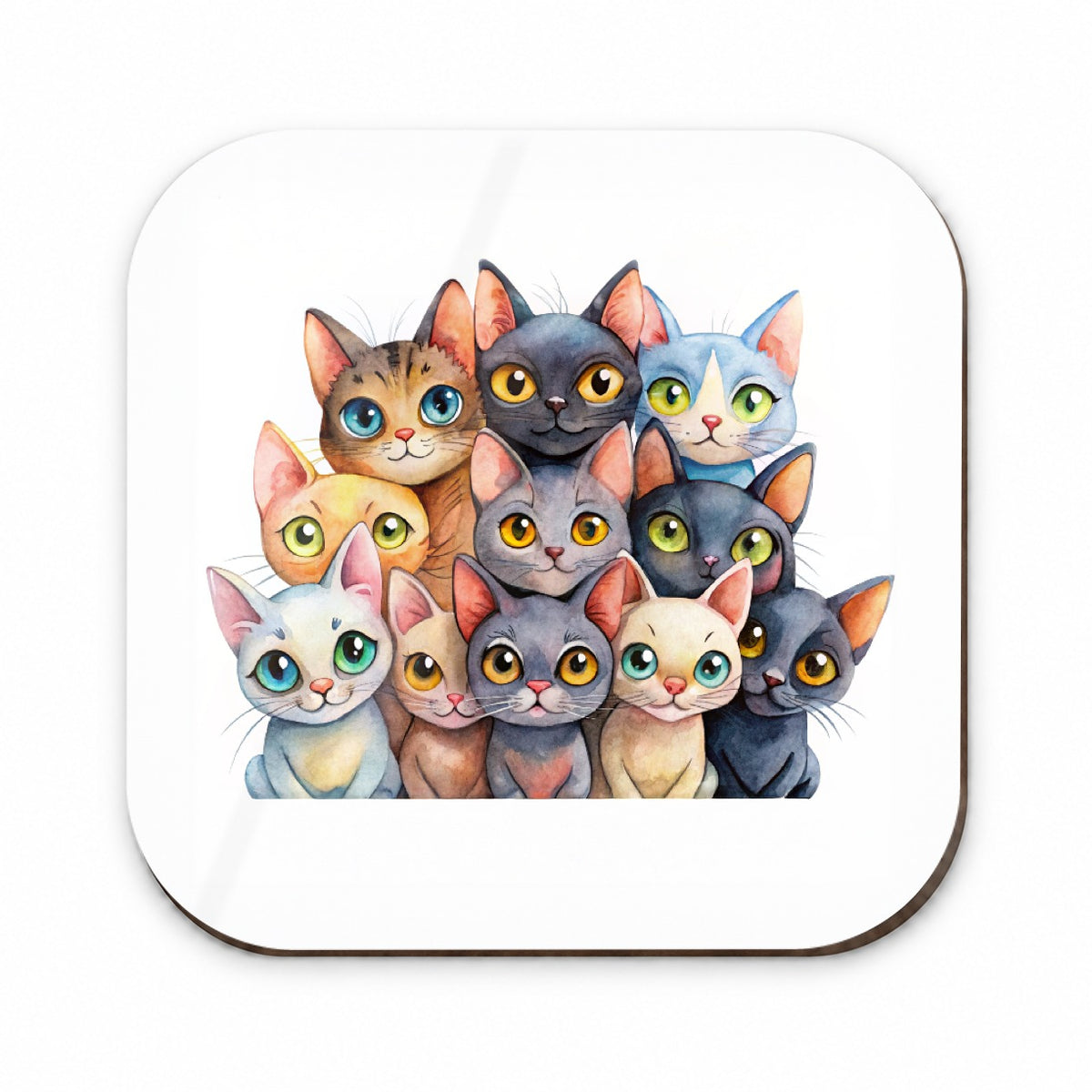 Sweet Bombay Cats Fridge Magnet