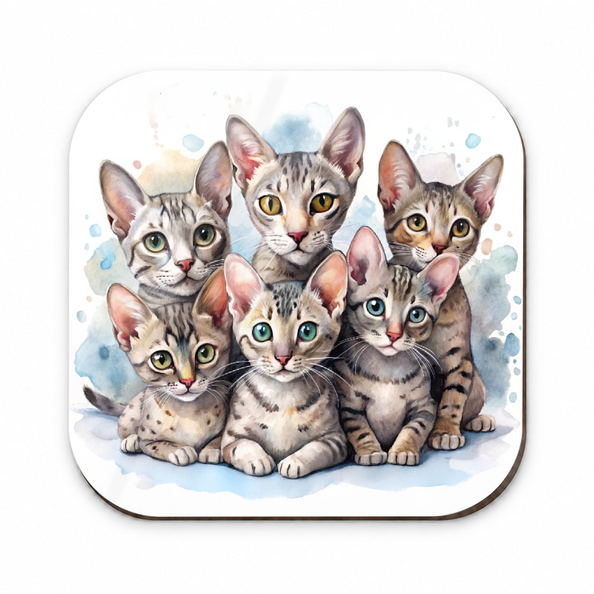 Sweet Egyptian Mau Cats Fridge Magnet