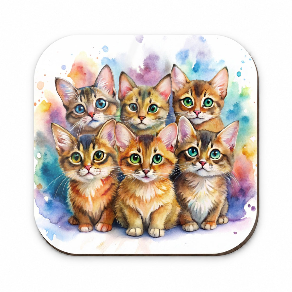 Sweet Somali Cats Fridge Magnet