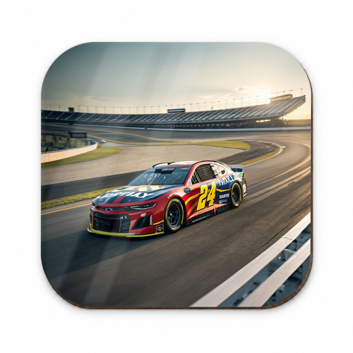 Racing Car Track Fridge Magnet