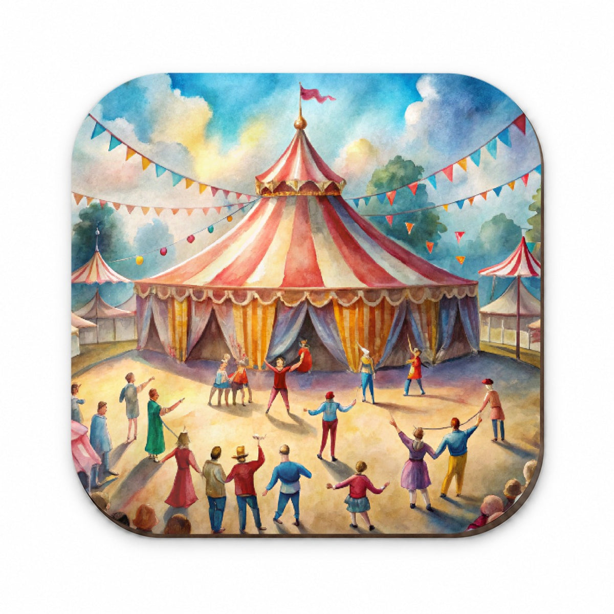 Circus Big Top Excitement Fridge Magnet