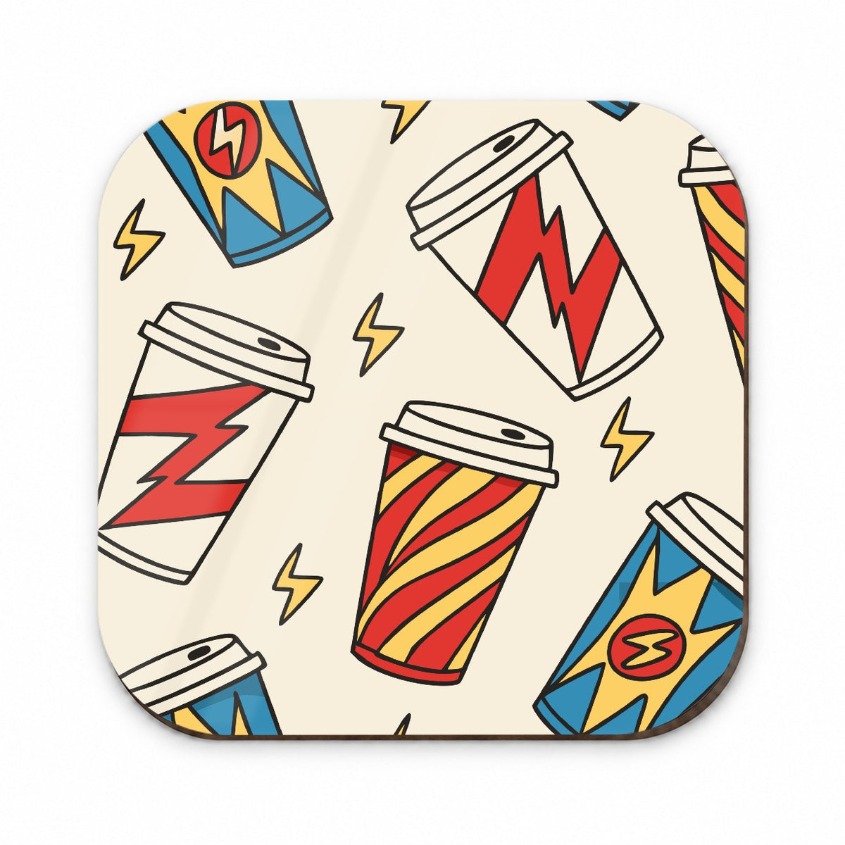 Coffee Cups Dynamic Fridge Magnet