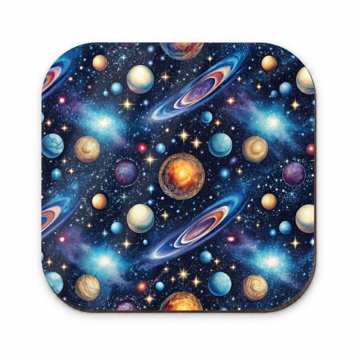 Galaxy Outer Space Astronomy Pattern Fridge Magnet