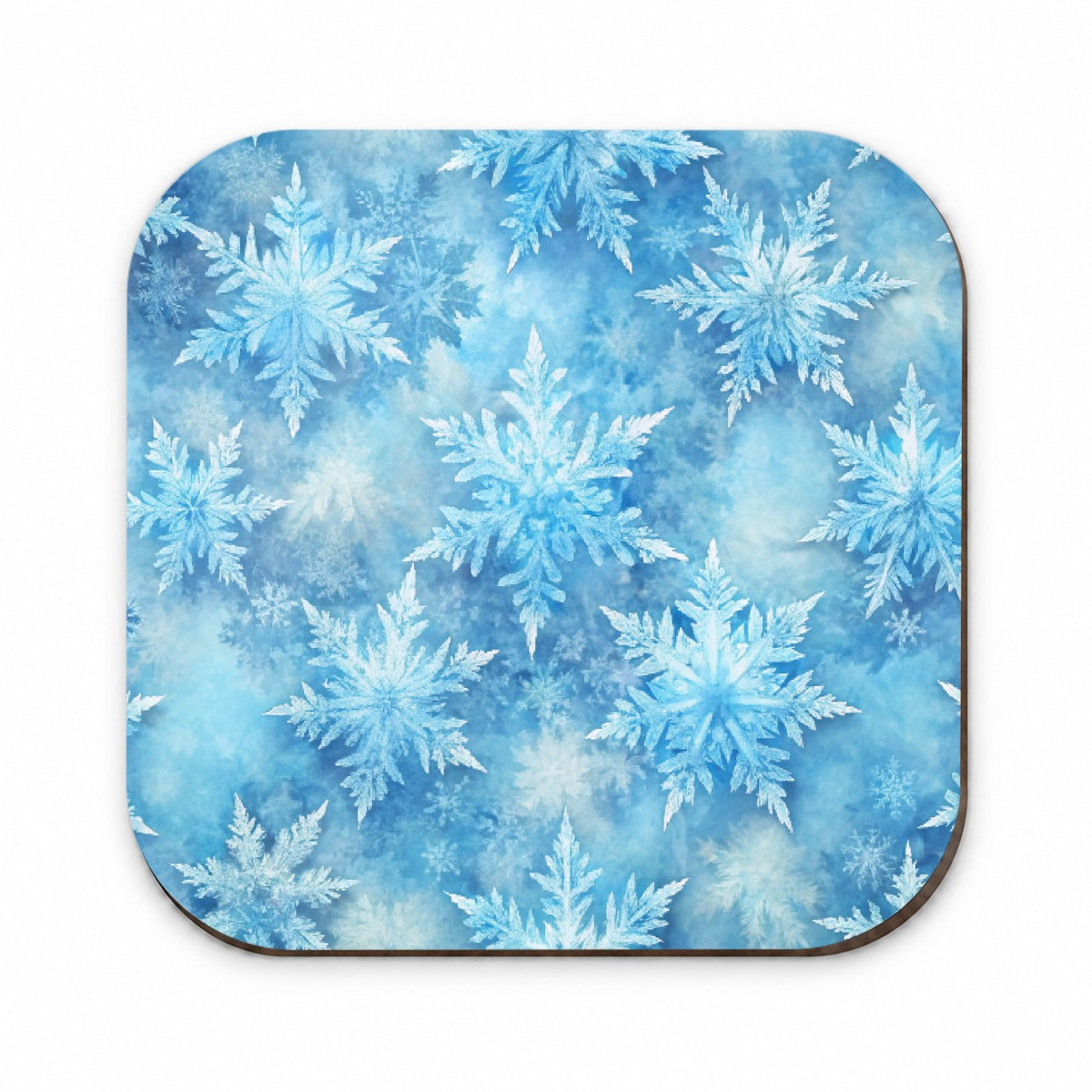 Ice Crystals Snowflakes Winter Beautiful Fridge Magnet