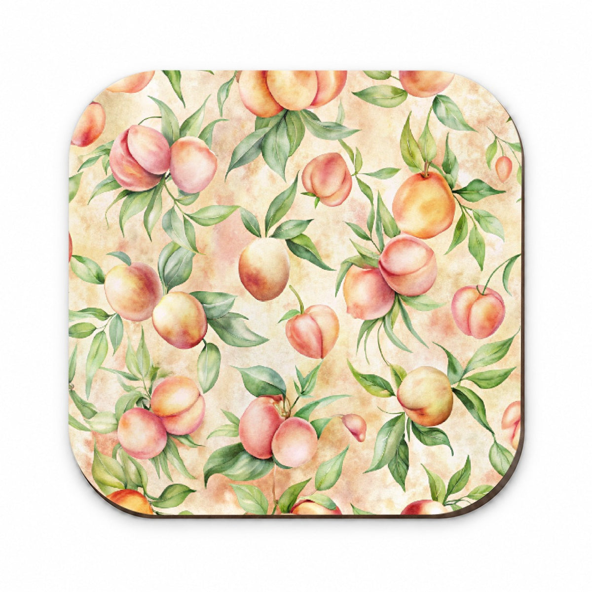 Peaches And Cream Wallpaper Fridge Magnet