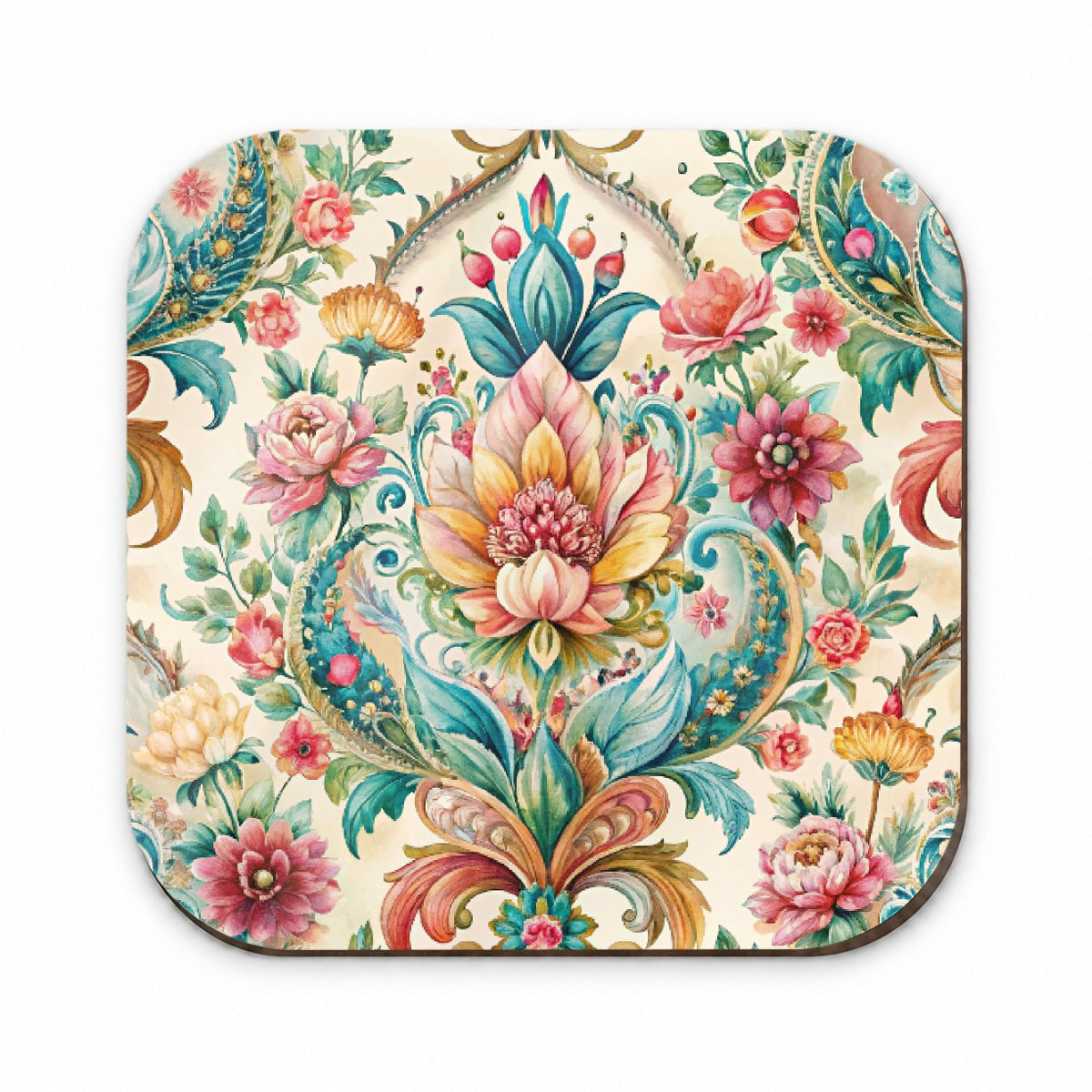 Refined Bohemian Wallpaper Fridge Magnet