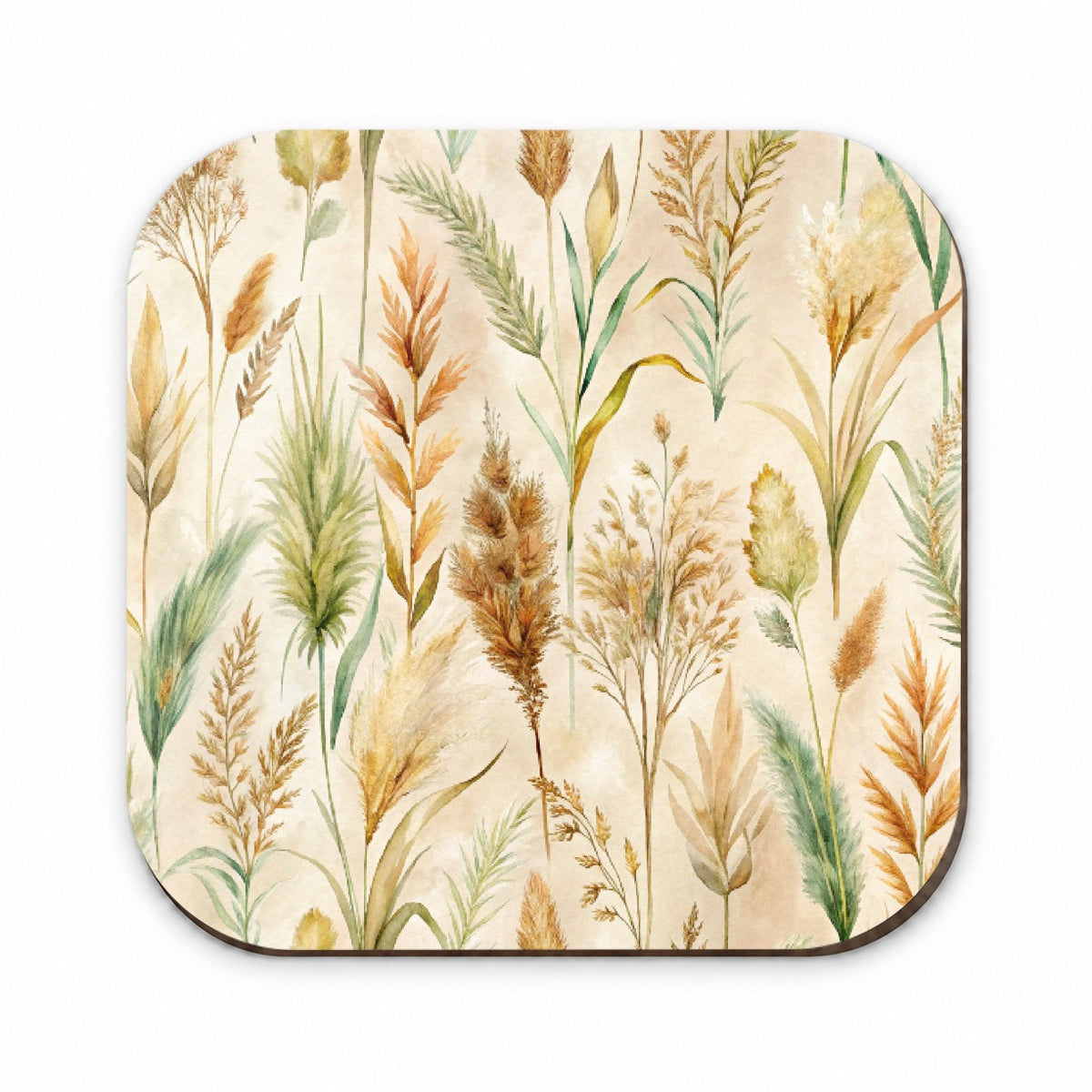 Wild Grasses Wheat Pattern Fridge Magnet