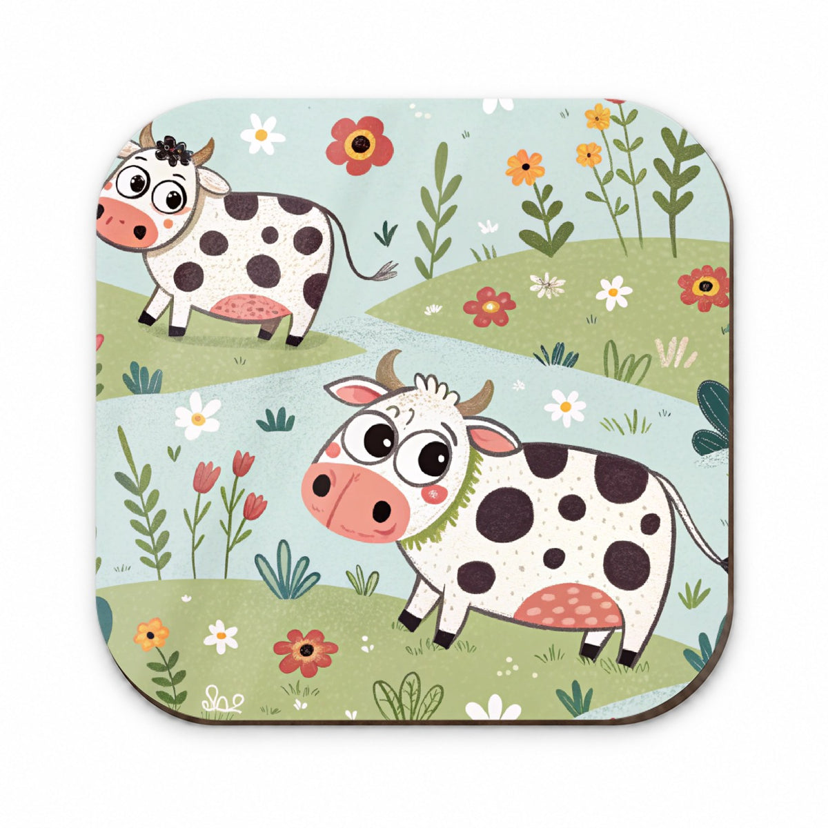 Adorable Dairy Cows Fridge Magnet