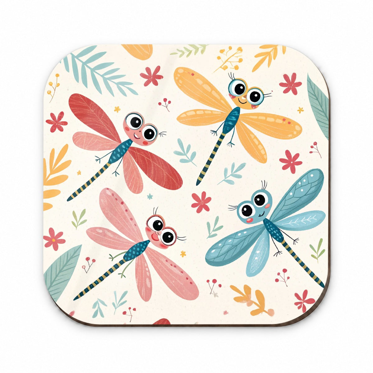 Cute Dragonflies Fridge Magnet