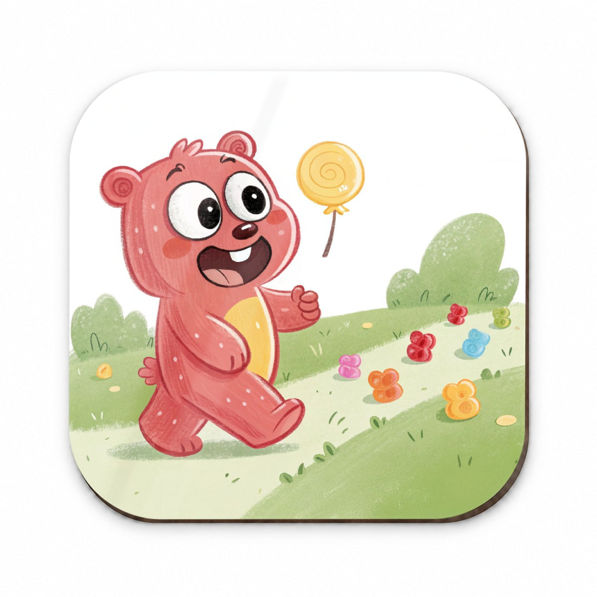 Gummi Bear Walking Fridge Magnet