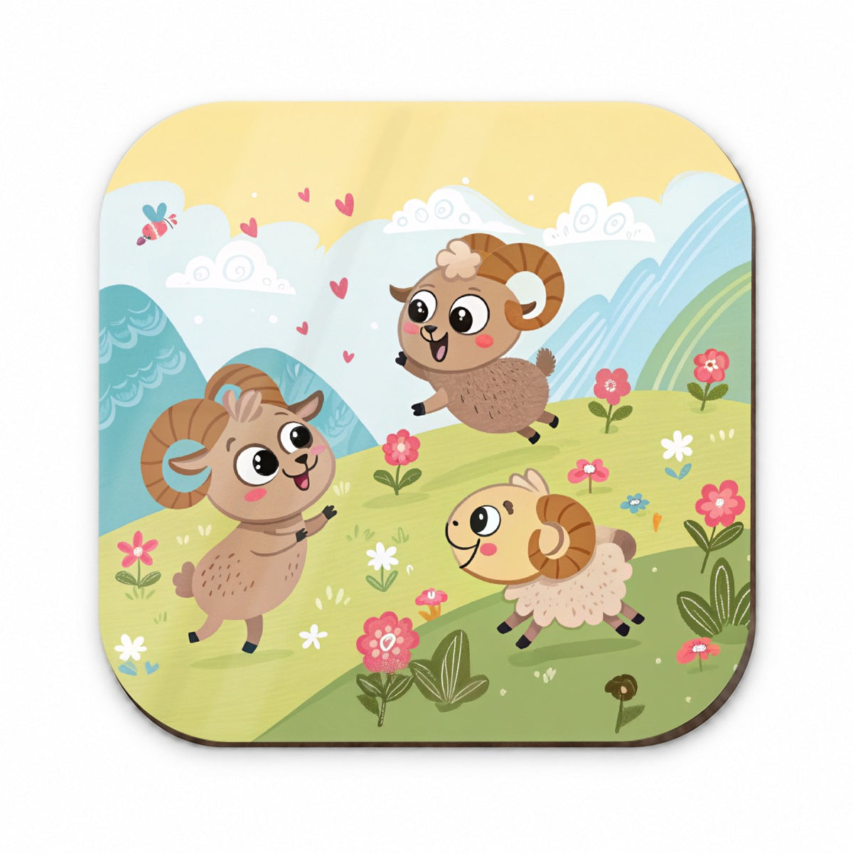 Kawaii Bighorn Sheep Fridge Magnet
