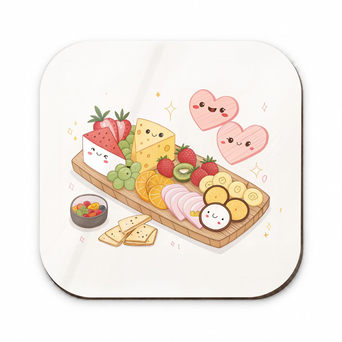 Kawaii Charcuterie Board Fridge Magnet