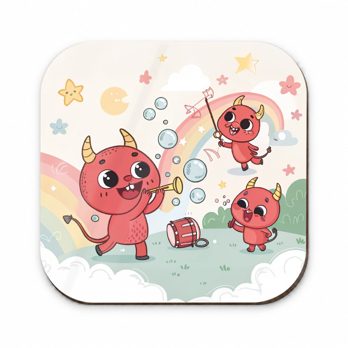 Kawaii Devils Fridge Magnet