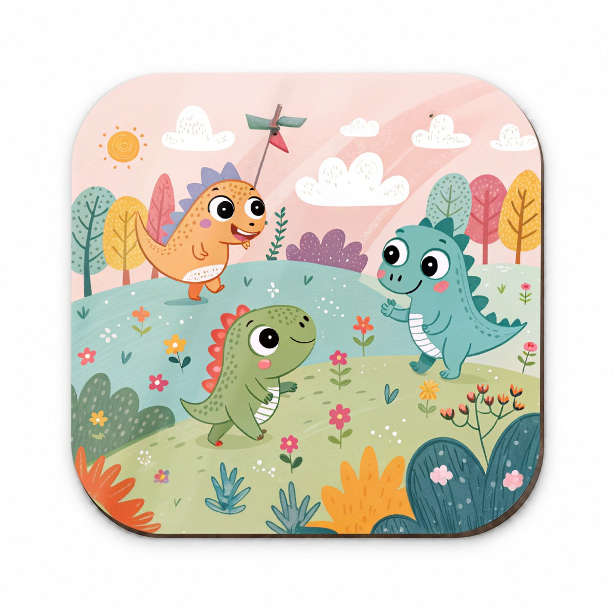 Kawaii Dinosaurs Fridge Magnet