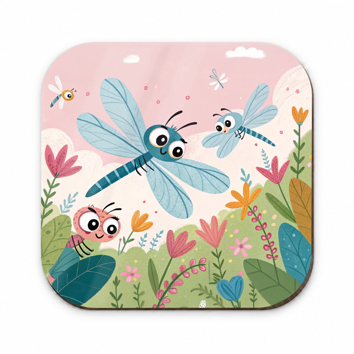 Kawaii Dragonflies Fridge Magnet