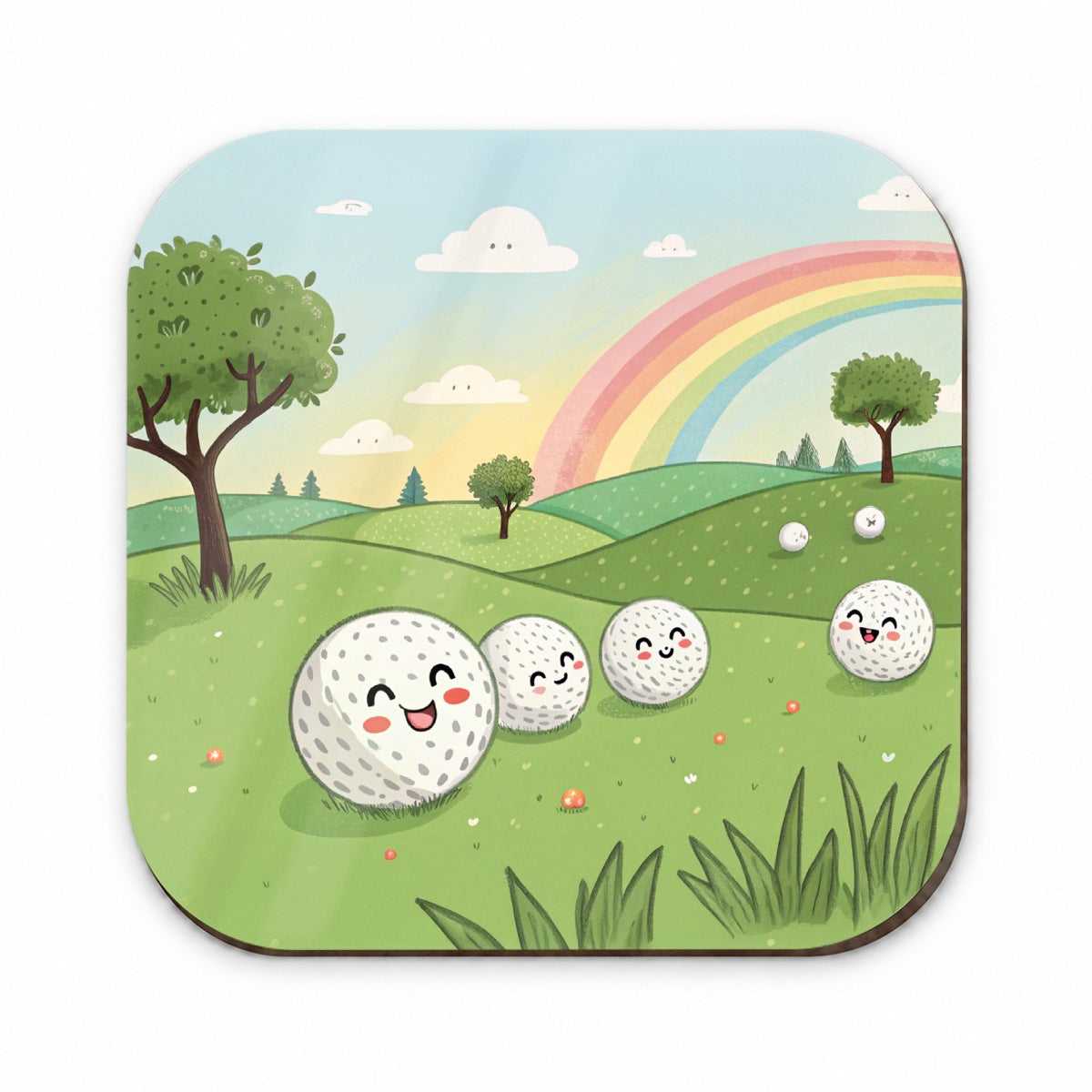 Kawaii Golf Balls Fridge Magnet