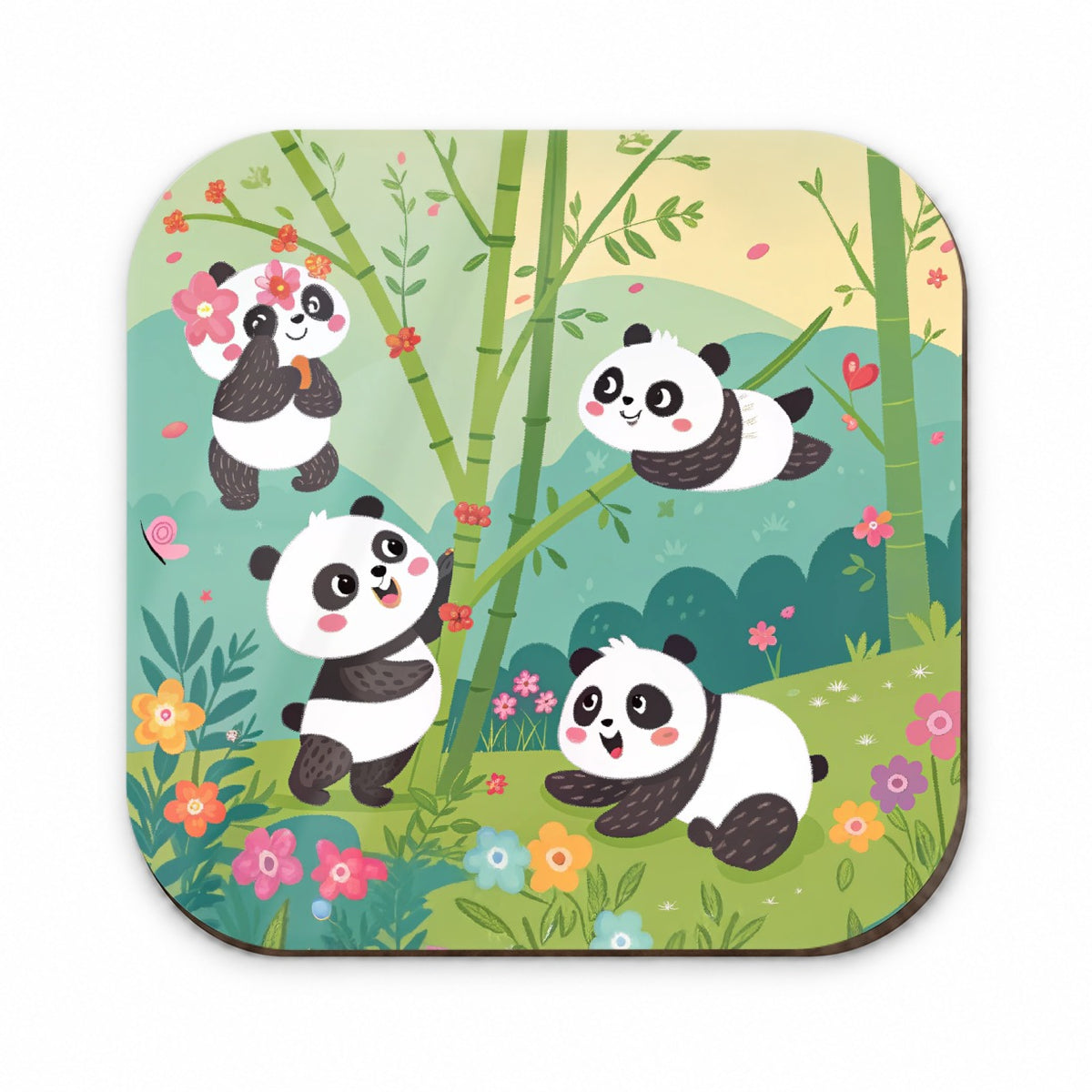 Kawaii Pandas Fridge Magnet