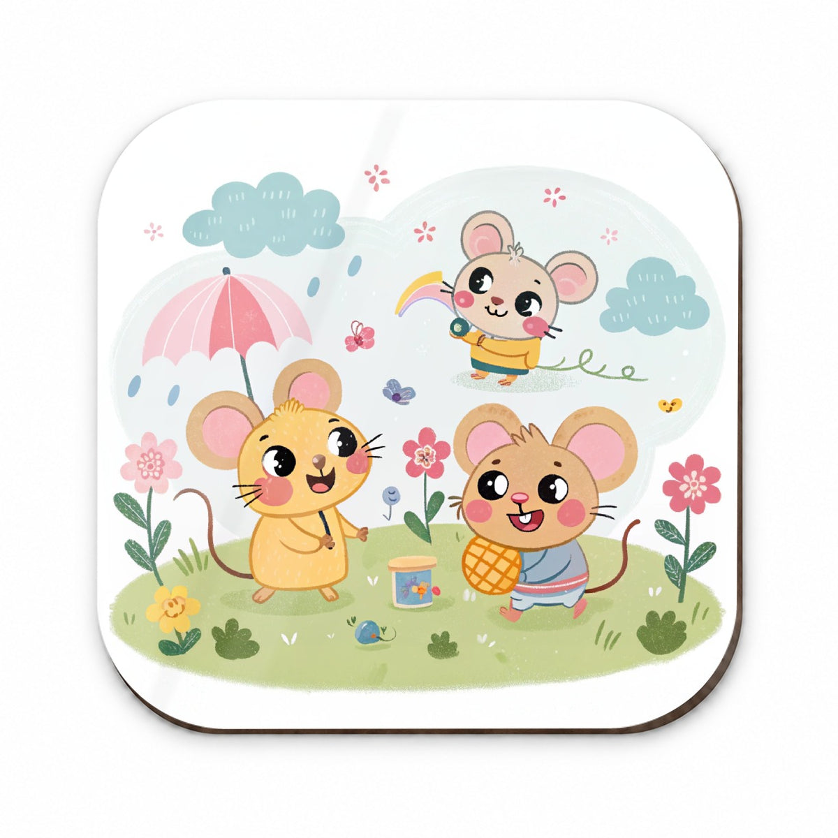 Kawaii Rats Fridge Magnet