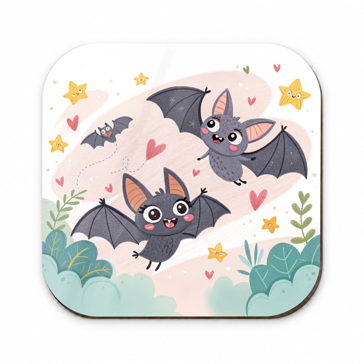 Kawaii Scattered Bats Fridge Magnet