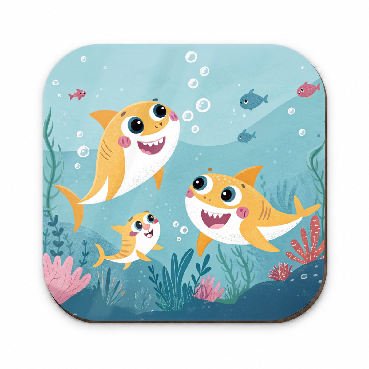 Kawaii Sharks Fridge Magnet