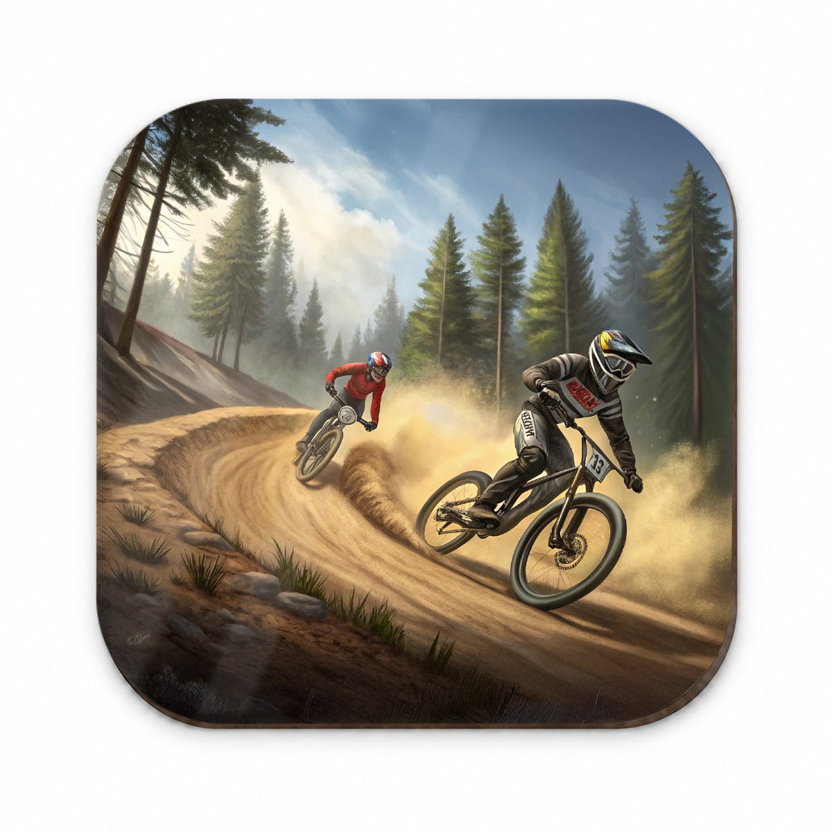 Bicycle Motocross Bikes Racing Fridge Magnet