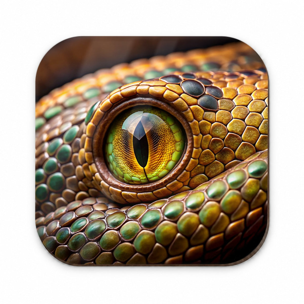 Close-Up Of a Snake's Eye Reptile Fridge Magnet