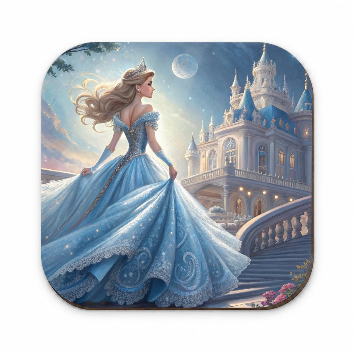 Fairy Tale Princess In Ball Gown Fridge Magnet
