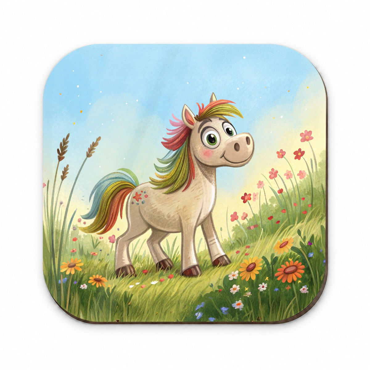 Horse Children's Illustration Style Fridge Magnet