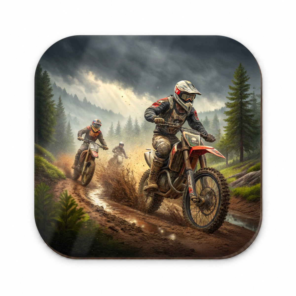 Motocross Off Road Dirt Bikes Racing Fridge Magnet