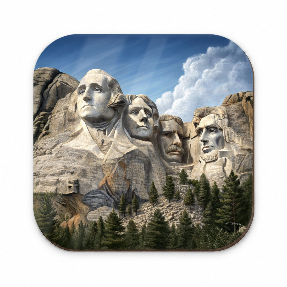 Mount Rushmore National Memorial Black Hills South Dakota Fridge Magnet