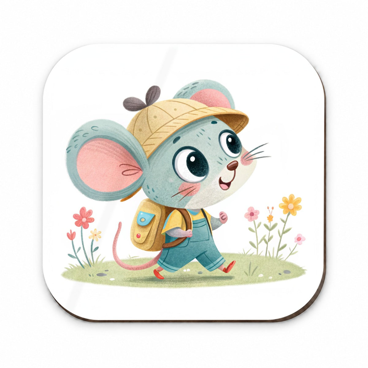 Mouse Children's Illustration Style Fridge Magnet