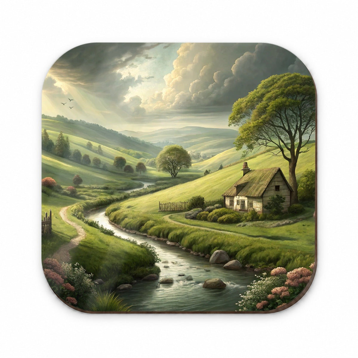 Pastoral Country Landscape Fridge Magnet