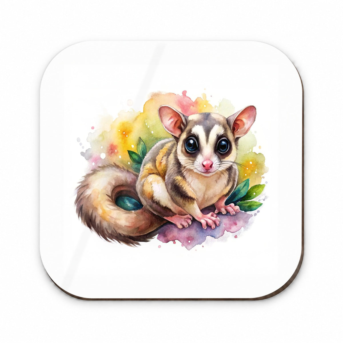 Sugar Glider Watercolor Fridge Magnet