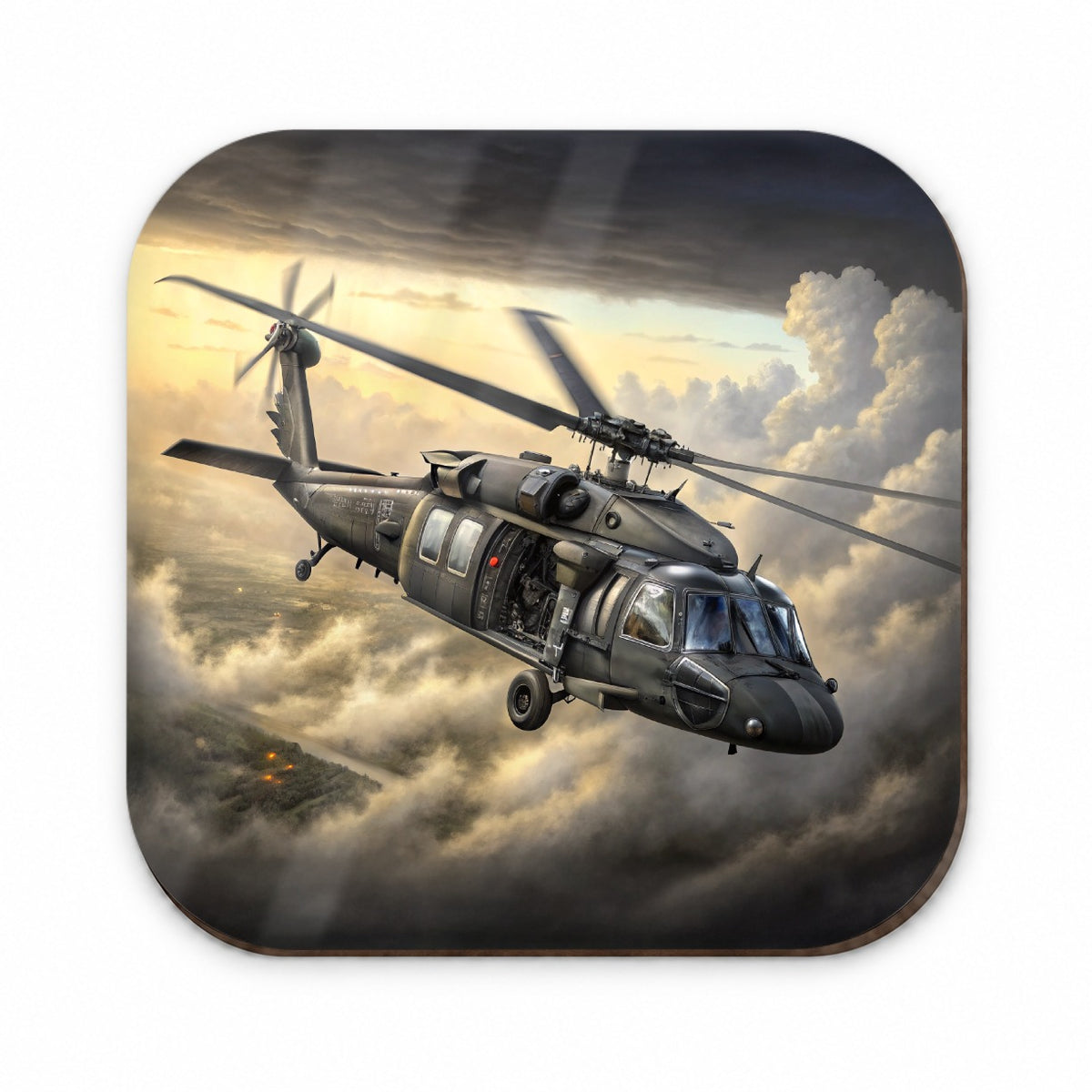 UH-60 Black Hawk US Helicopter Fridge Magnet