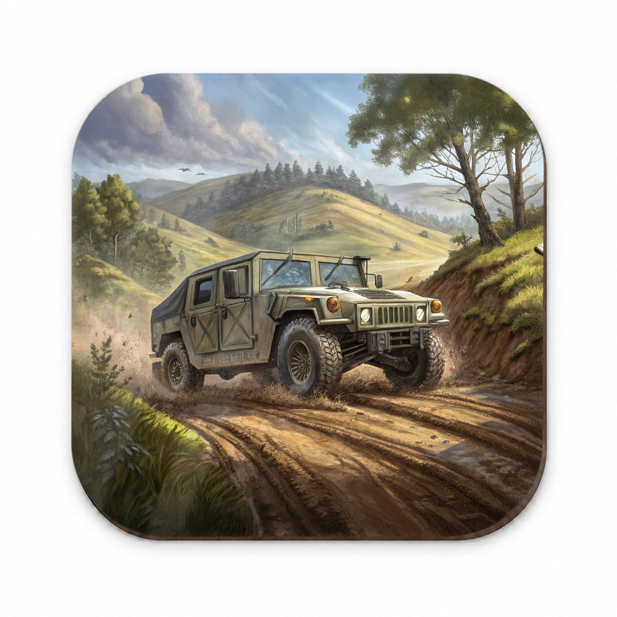 US Army Military Humvee Fridge Magnet