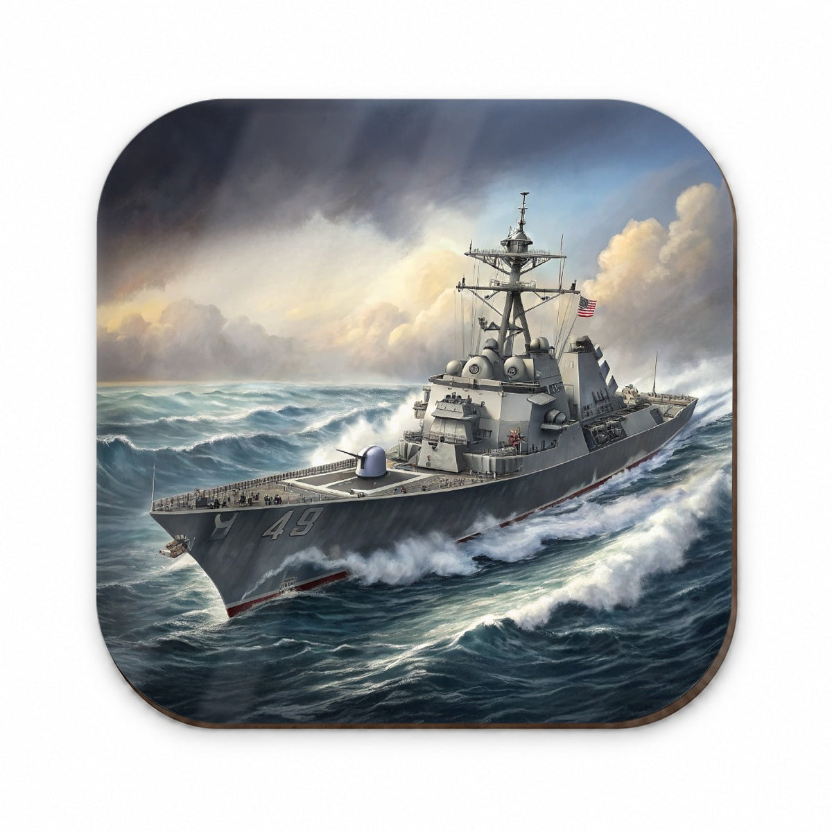 US Navy Destroyer Underway Fridge Magnet