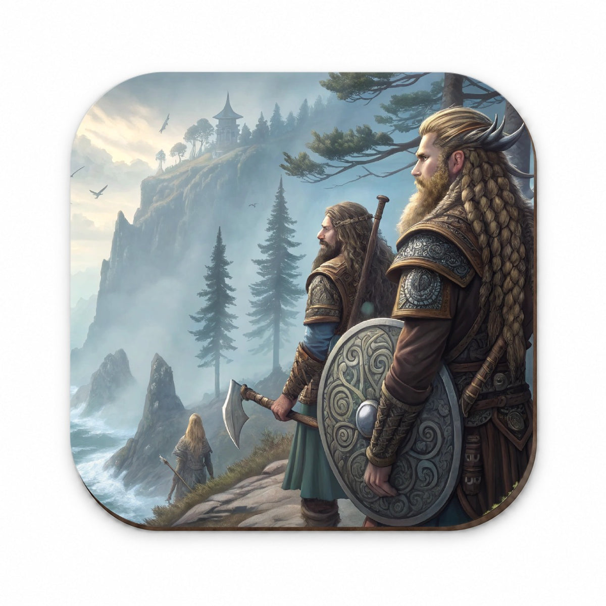 Vikings Raiders Anime Style Fantasy Fridge Magnet