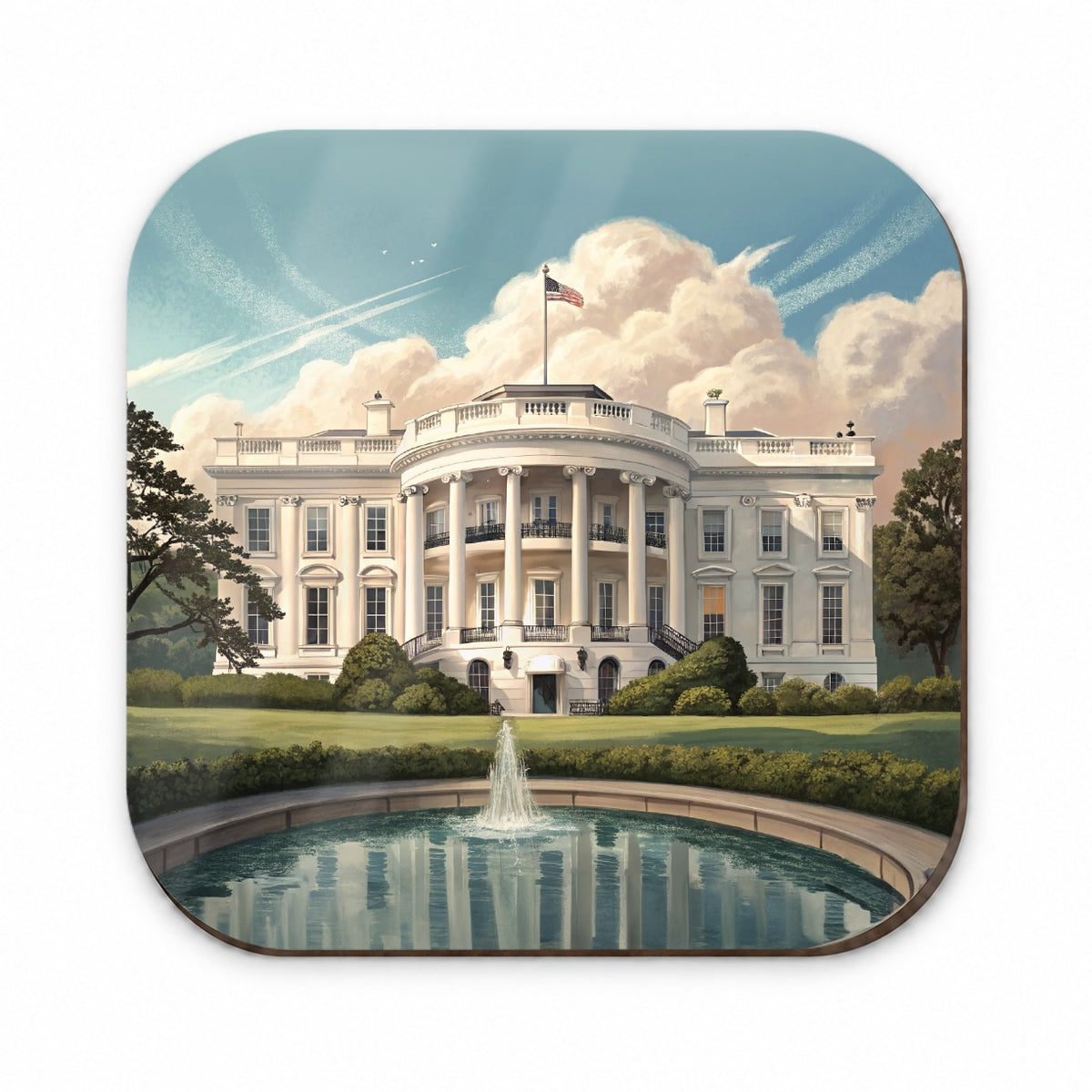 White House Washington DC Fridge Magnet